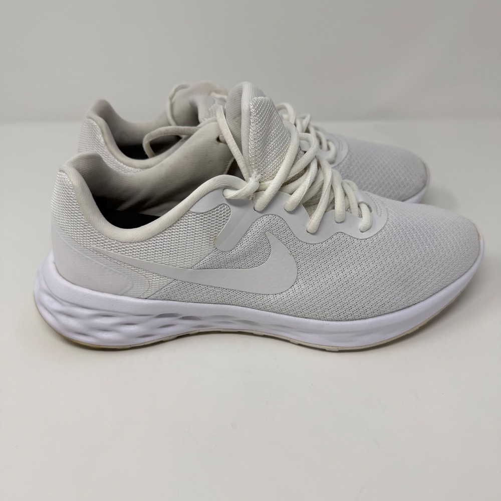 Nike Revolution 6 Mens White Running Shoes Athletic Sneakers‎ Size 9 - Picture 6 of 11